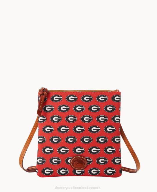 Dooney & Bourke collegiate university of georgia nord syd top zip crossbody JV0J2715 poser universitetet i georgi