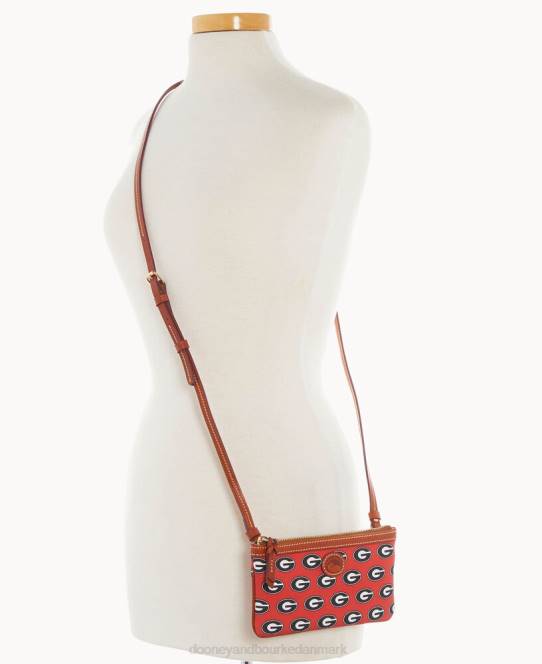 Dooney & Bourke collegiate university of georgia stor slank crossbody JV0J2787 poser universitetet i georgi
