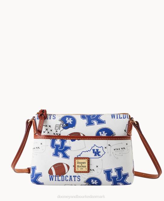 Dooney & Bourke collegiate university of kentucky ginger crossbody JV0J2244 poser u fra kentucky