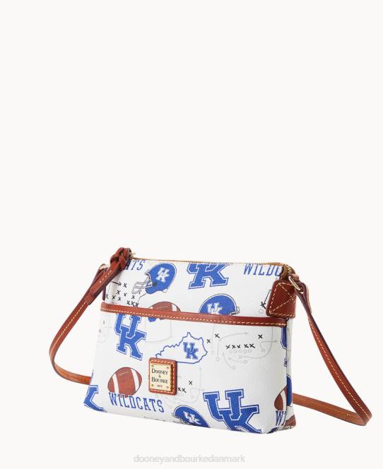 Dooney & Bourke collegiate university of kentucky ginger crossbody JV0J2244 poser u fra kentucky