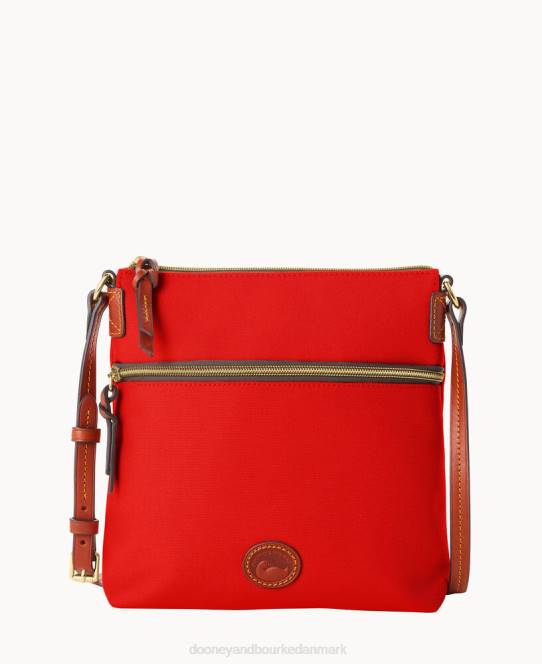 Dooney & Bourke crossbody i nylon JV0J2366 poser rød