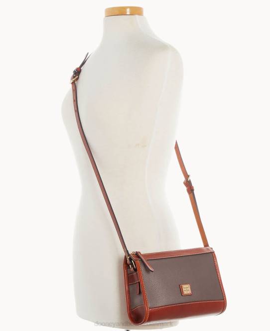 Dooney & Bourke crossbody med lille mønthylster med lynlås JV0J2824 poser elefant