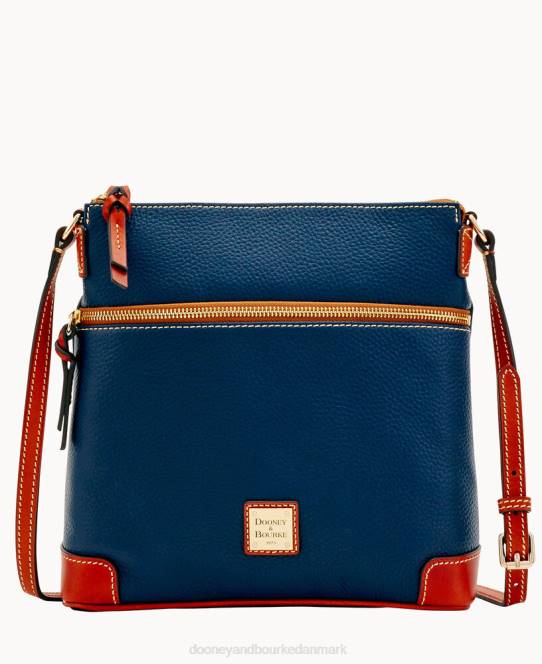 Dooney & Bourke crossbody med småsten JV0J1660 poser midnatsblå