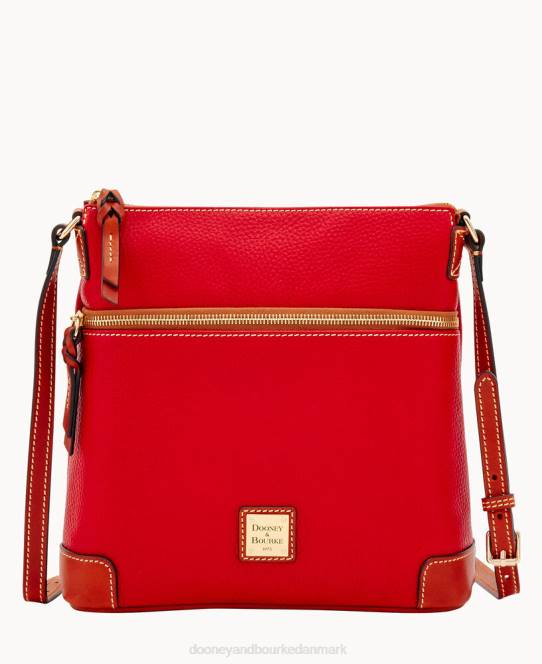 Dooney & Bourke crossbody med småsten JV0J1662 poser rød
