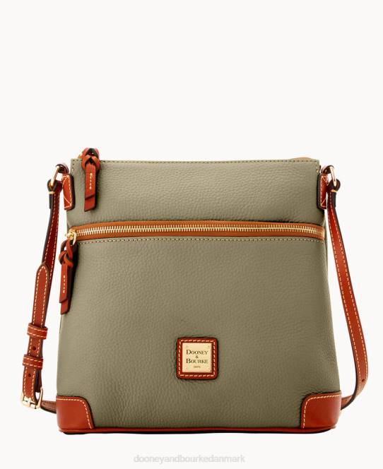 Dooney & Bourke crossbody med småsten JV0J1670 poser røg