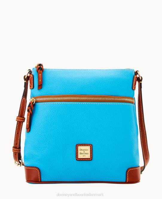 Dooney & Bourke crossbody med småsten JV0J1677 poser Himmelblå