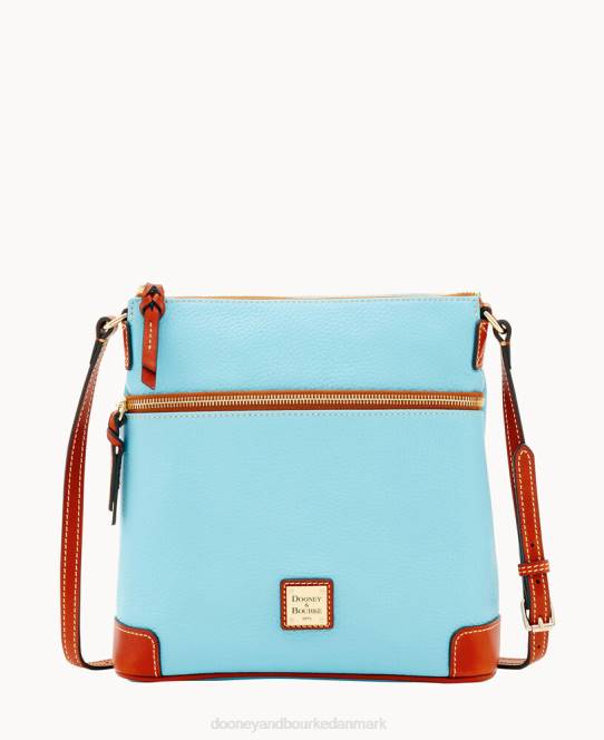 Dooney & Bourke crossbody med småsten JV0J1682 poser caribisk blå
