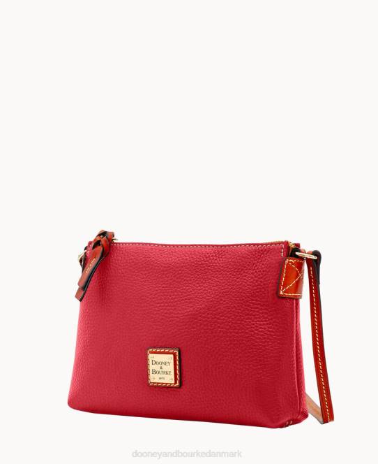 Dooney & Bourke crossbody-pose med småsten JV0J2315 poser rød