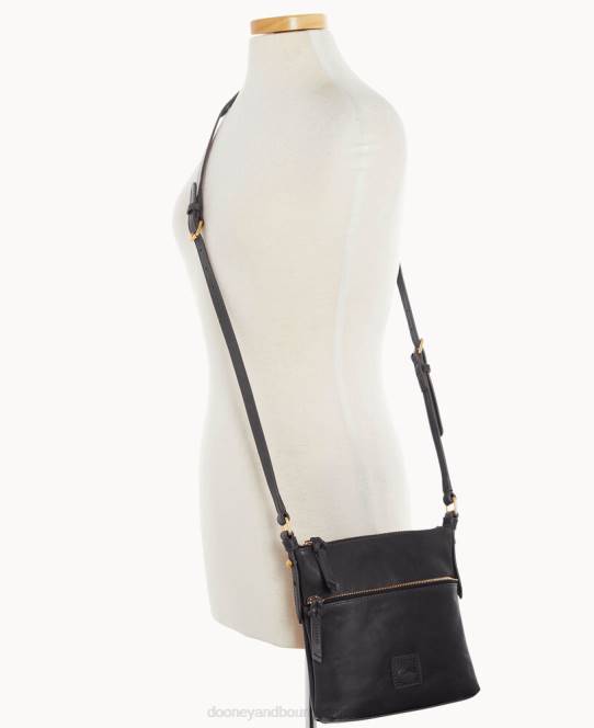 Dooney & Bourke florentinsk brevbærer JV0J1566 poser sort