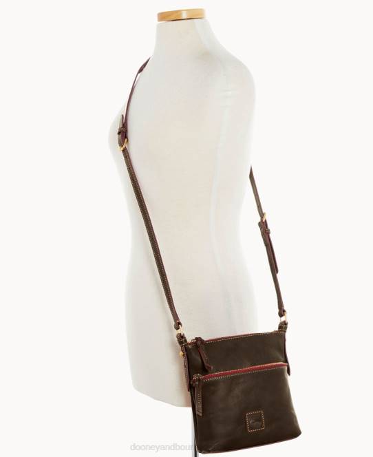 Dooney & Bourke florentinsk brevbærer JV0J1567 poser brun tmoro