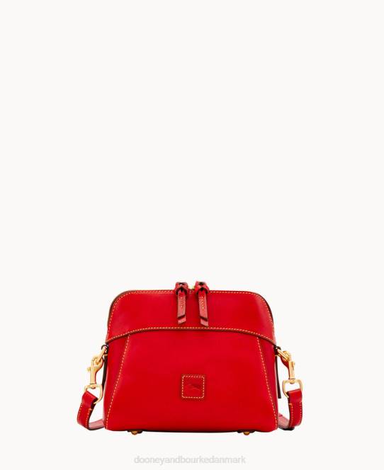 Dooney & Bourke florentinsk cameron crossbody JV0J2070 poser rød