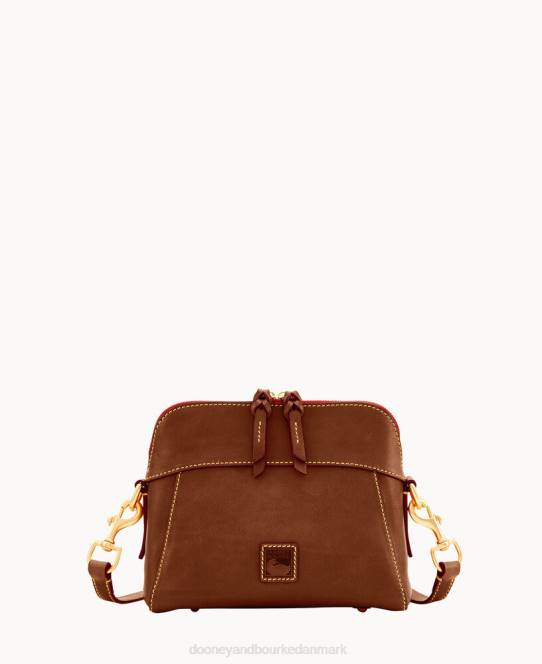 Dooney & Bourke florentinsk cameron crossbody JV0J2072 poser kastanje