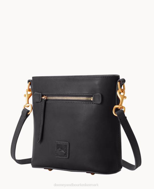 Dooney & Bourke florentinsk lille crossbody med lynlås JV0J2481 poser sort