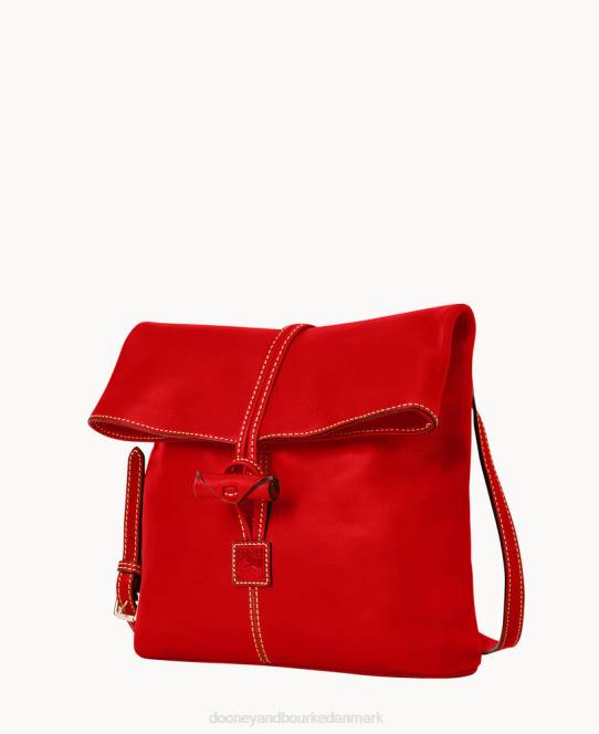Dooney & Bourke florentinsk medium toggle crossbody JV0J1518 poser rød