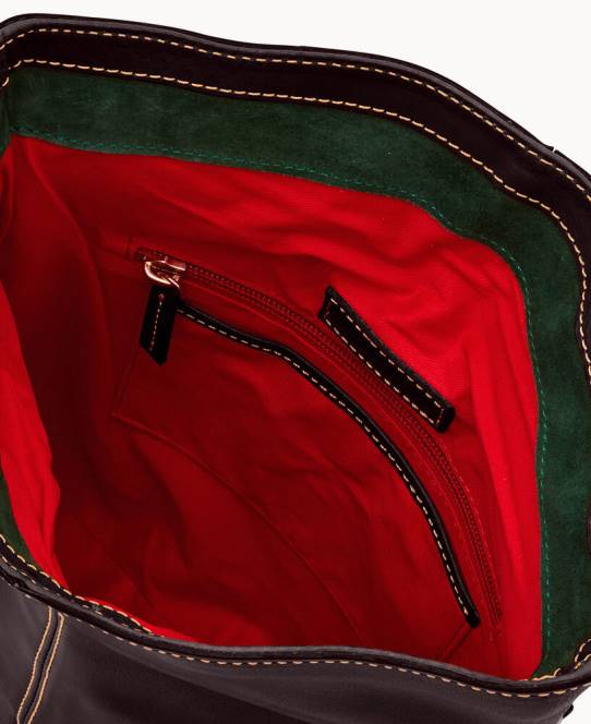Dooney & Bourke florentinsk medium toggle crossbody JV0J1520 poser brun tmoro