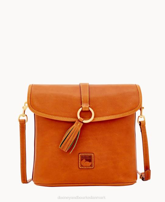 Dooney & Bourke florentinsk stor prikket crossbody JV0J2051 poser naturlig