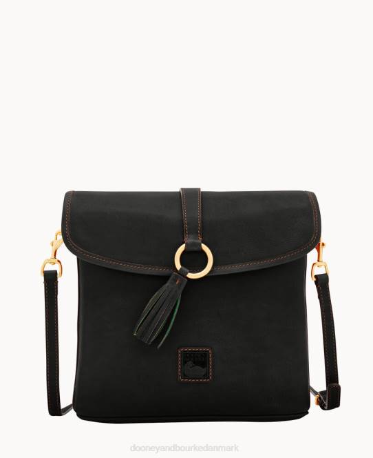 Dooney & Bourke florentinsk stor prikket crossbody JV0J2055 poser sort