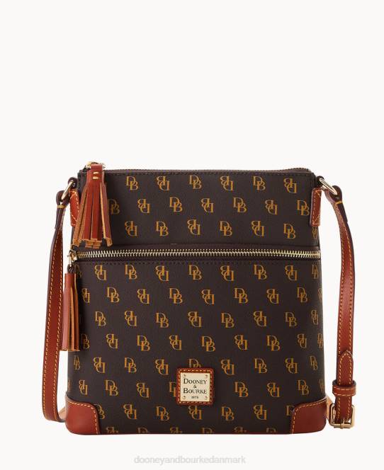 Dooney & Bourke gretta lille kvast crossbody JV0J2785 poser brun tmoro