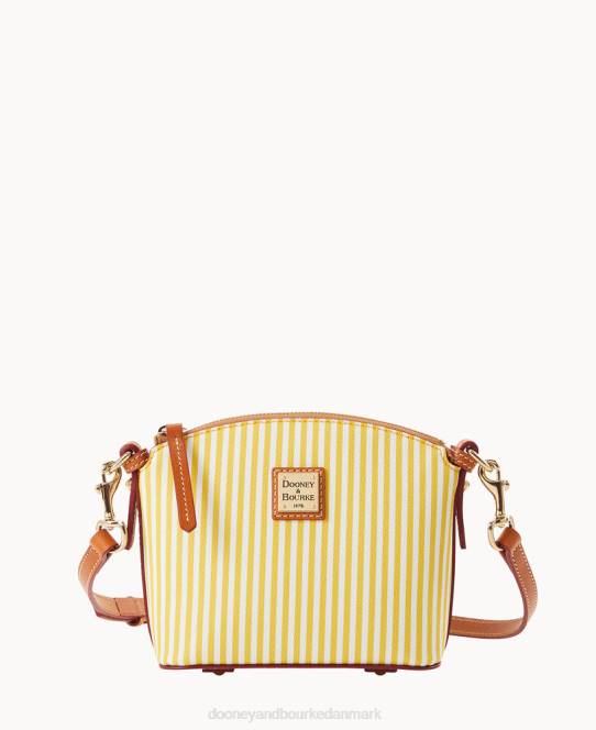 Dooney & Bourke havudsigt mini kuppel crossbody JV0J2370 poser solsikke