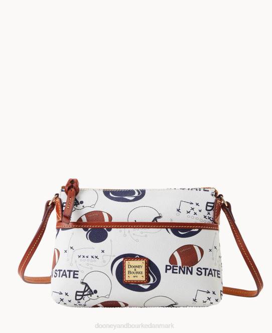 Dooney & Bourke kollegial ingefær crossbody JV0J2224 poser penn stat