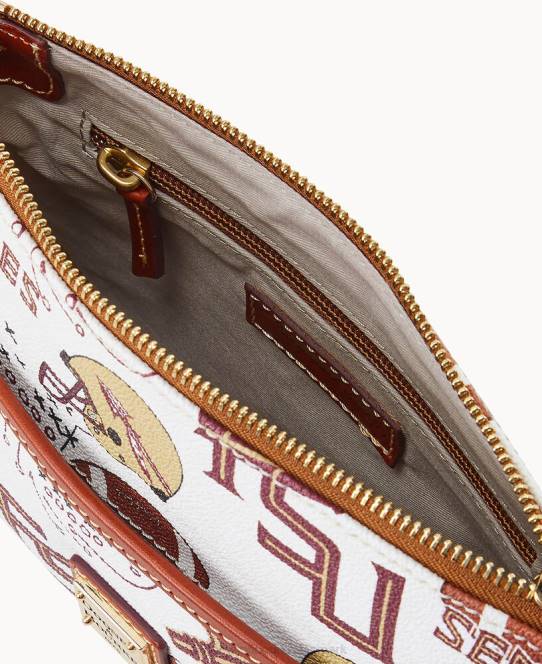 Dooney & Bourke kollegial ingefær crossbody JV0J2228 poser florida stat