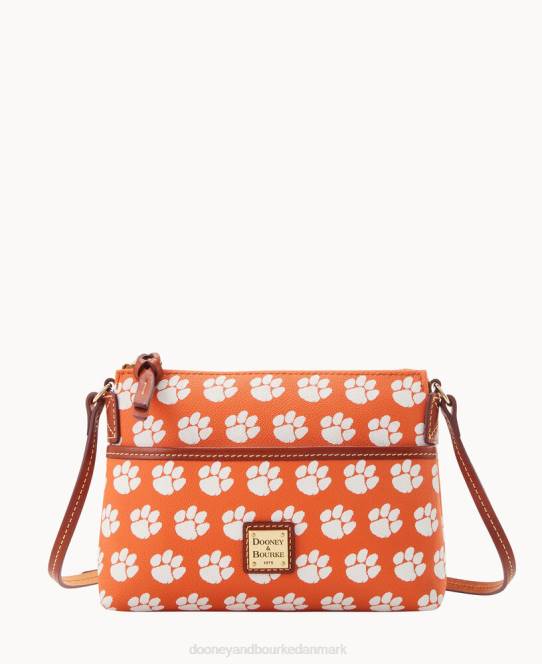 Dooney & Bourke kollegial ingefær crossbody JV0J2293 poser Clemson