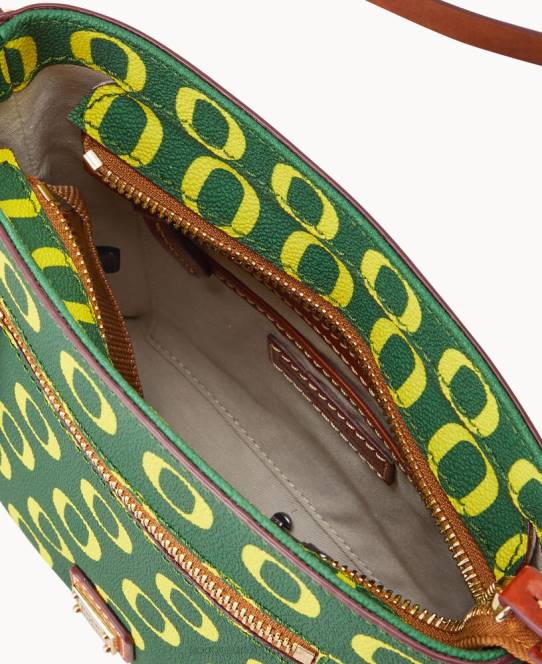 Dooney & Bourke kollegial lille crossbody med lynlås JV0J1736 poser Oregon