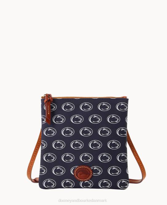 Dooney & Bourke kollegial nord syd top zip crossbody JV0J2512 poser penn stat