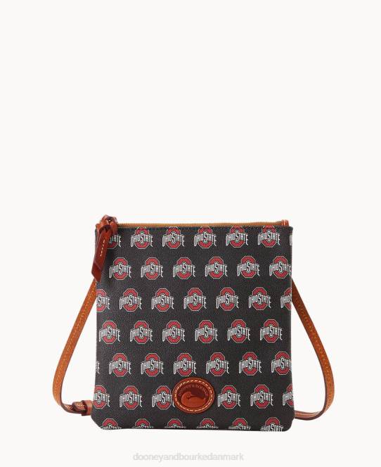 Dooney & Bourke kollegial nord syd top zip crossbody JV0J2514 poser ohio stat