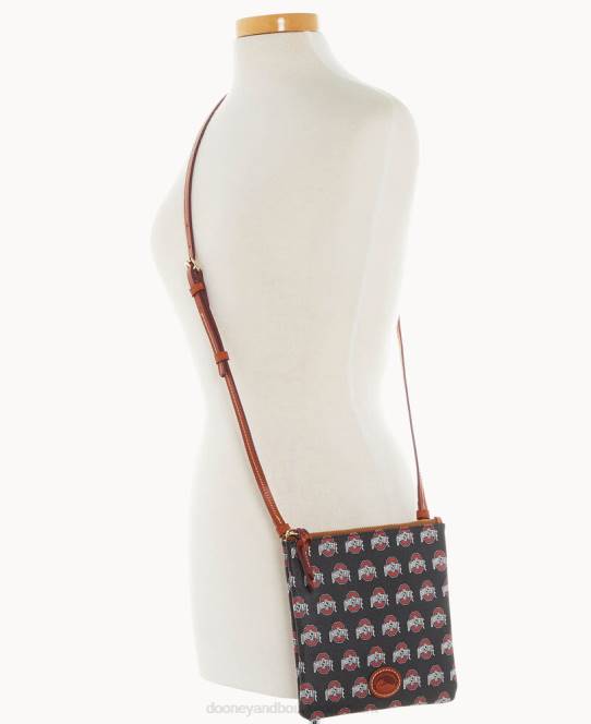 Dooney & Bourke kollegial nord syd top zip crossbody JV0J2514 poser ohio stat