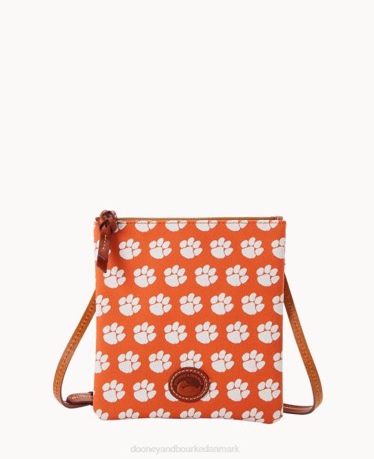 Dooney & Bourke kollegial nord syd top zip crossbody JV0J2731 poser Clemson
