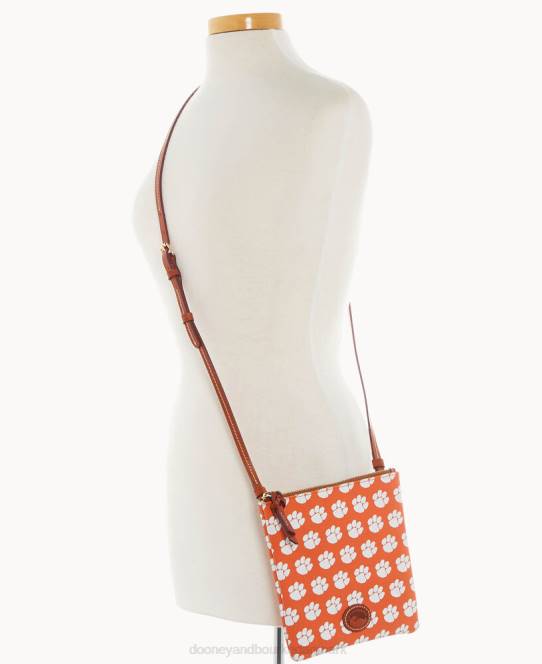 Dooney & Bourke kollegial nord syd top zip crossbody JV0J2731 poser Clemson