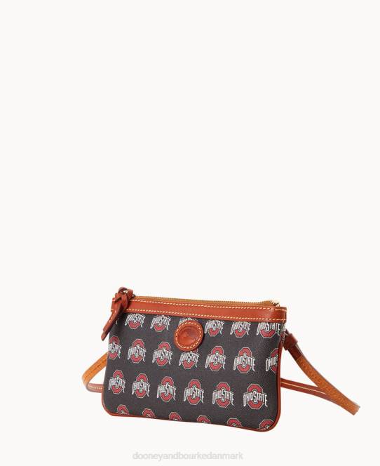 Dooney & Bourke kollegial stor slank crossbody JV0J2708 poser ohio stat