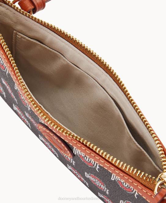 Dooney & Bourke kollegial stor slank crossbody JV0J2708 poser ohio stat