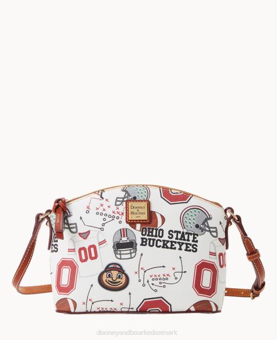 Dooney & Bourke kollegial suki crossbody JV0J2210 poser ohio stat