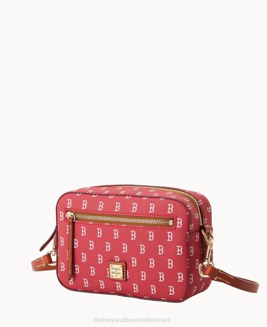 Dooney & Bourke mlb kamera lynlås crossbody JV0J2276 poser red Sox