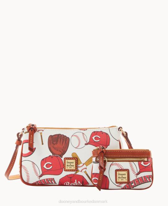 Dooney & Bourke mlb lexi crossbody sm mønthylster JV0J2252 poser røde