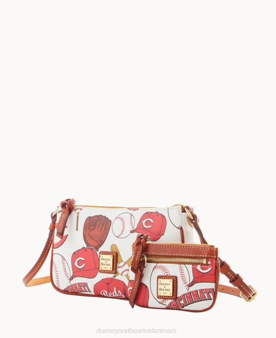 Dooney & Bourke mlb lexi crossbody sm mønthylster JV0J2252 poser røde