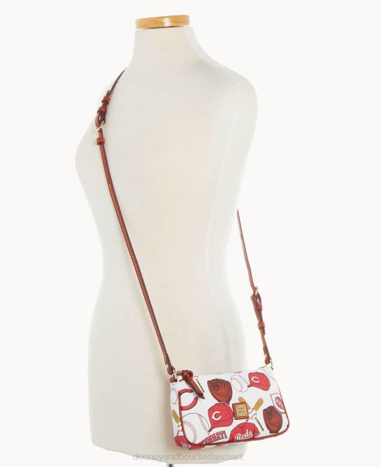 Dooney & Bourke mlb lexi crossbody sm mønthylster JV0J2252 poser røde
