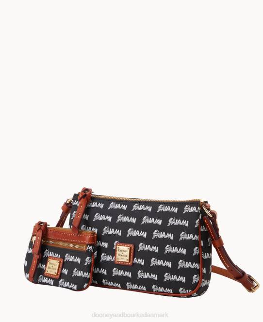 Dooney & Bourke mlb lexi crossbody sm mønthylster JV0J2260 poser marlins