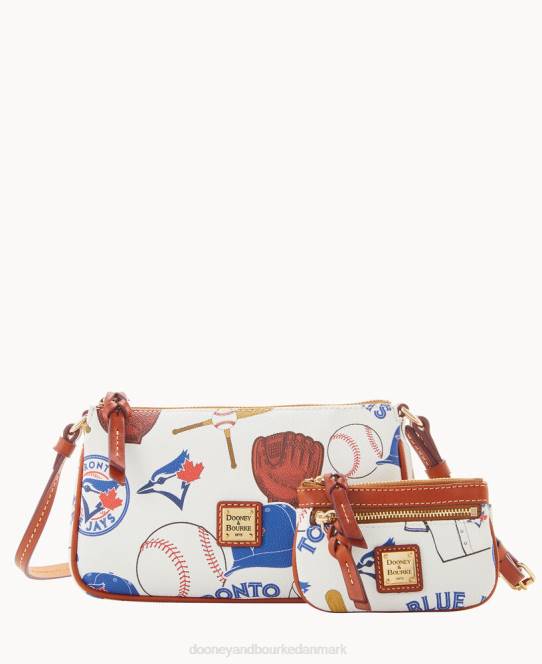Dooney & Bourke mlb lexi crossbody sm mønthylster JV0J2269 poser blåjaks