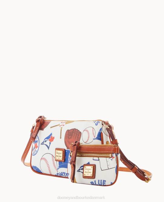 Dooney & Bourke mlb lexi crossbody sm mønthylster JV0J2269 poser blåjaks