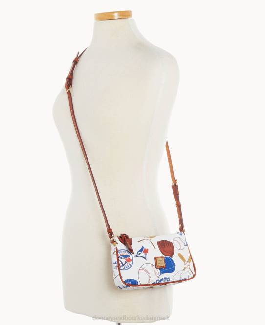 Dooney & Bourke mlb lexi crossbody sm mønthylster JV0J2269 poser blåjaks