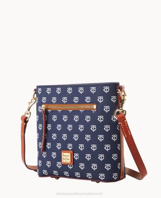 Dooney & Bourke mlb lille crossbody med lynlås JV0J1778 poser tvillinger