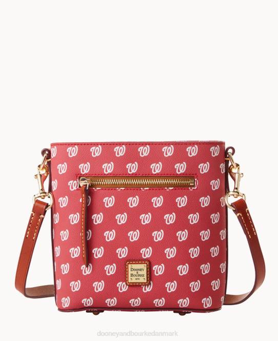Dooney & Bourke mlb lille crossbody med lynlås JV0J1780 poser statsborgere