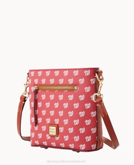 Dooney & Bourke mlb lille crossbody med lynlås JV0J1780 poser statsborgere