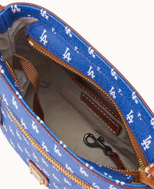 Dooney & Bourke mlb lille crossbody med lynlås JV0J1787 poser undvigere