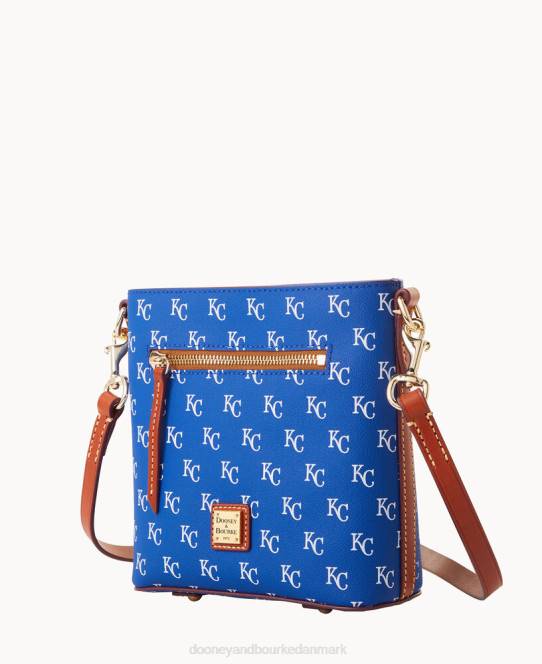 Dooney & Bourke mlb lille crossbody med lynlås JV0J1803 poser kongelige