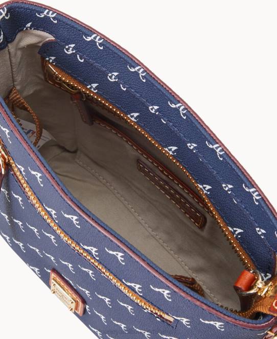 Dooney & Bourke mlb lille crossbody med lynlås JV0J1805 poser modige