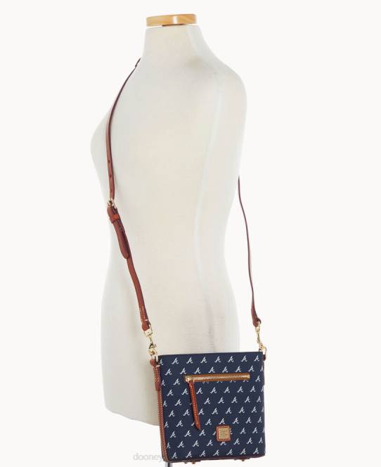 Dooney & Bourke mlb lille crossbody med lynlås JV0J1805 poser modige